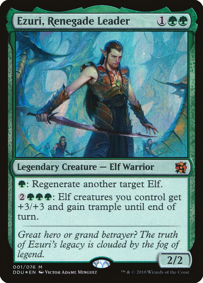 Ezuri, Renegade Leader [Duel Decks: Elves vs. Inventors] | Gear Gaming Bentonville