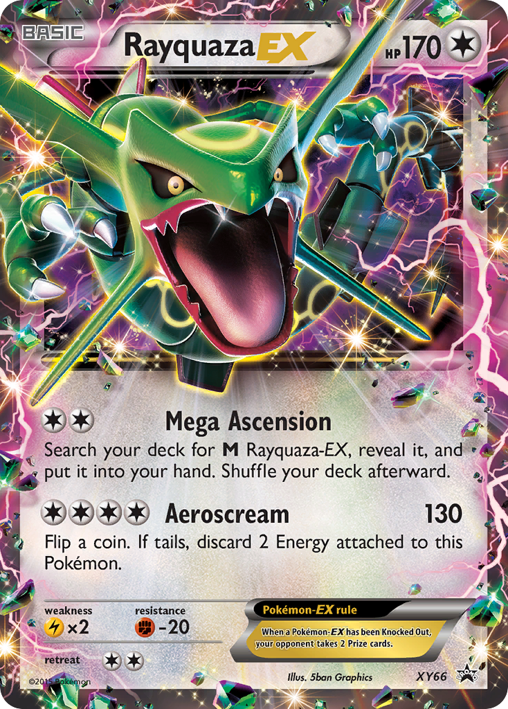 Rayquaza EX (XY66) [XY: Black Star Promos] | Gear Gaming Bentonville