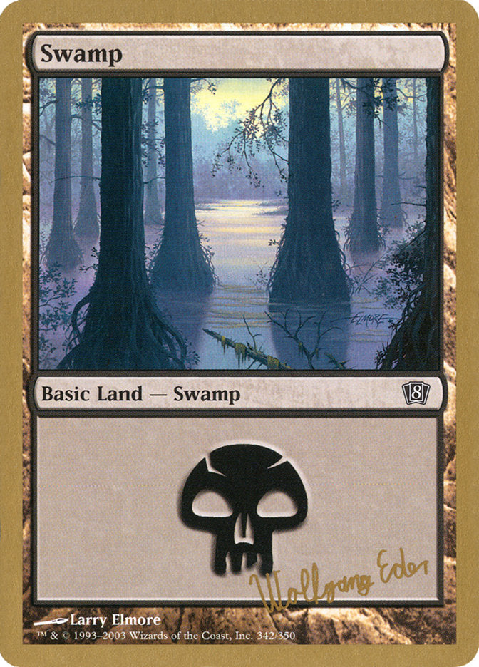 Swamp (344) (we342) [World Championship Decks 2003] | Gear Gaming Bentonville