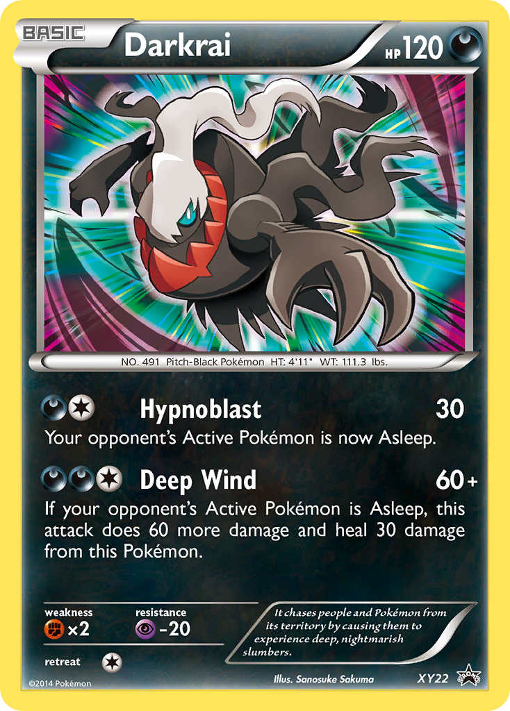 Darkrai (XY22) [XY: Black Star Promos] | Gear Gaming Bentonville