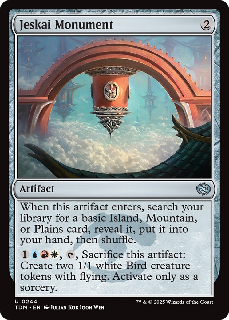 Jeskai Monument [Tarkir: Dragonstorm] | Gear Gaming Bentonville