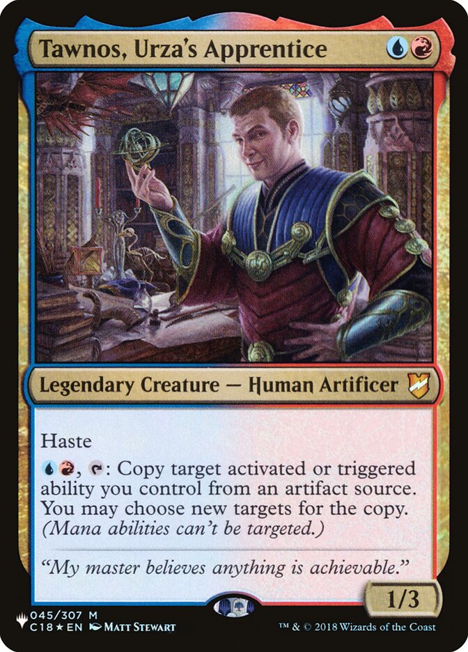 Tawnos, Urza's Apprentice [The List] | Gear Gaming Bentonville