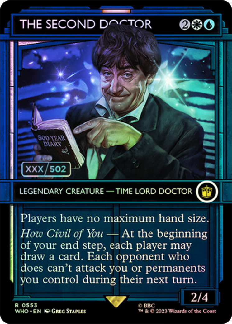 The Second Doctor (Serial Numbered) [Doctor Who] | Gear Gaming Bentonville