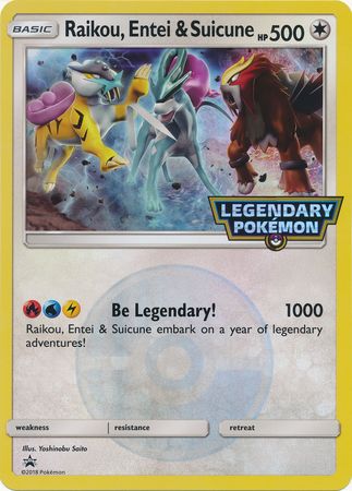 Raikou, Entei & Suicune (Jumbo Card) [Miscellaneous Cards] | Gear Gaming Bentonville