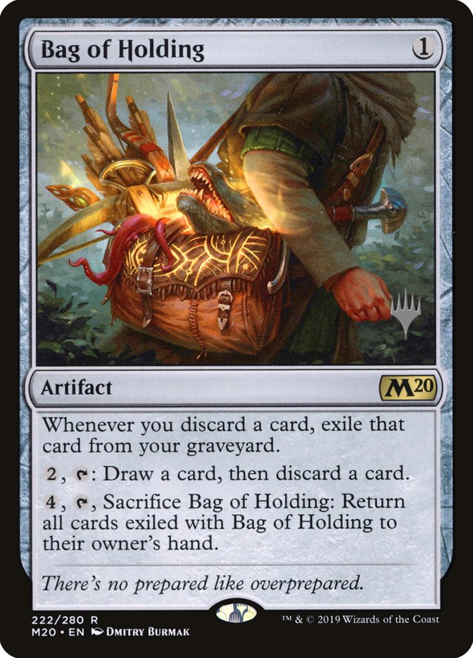 Bag of Holding (Promo Pack) [Core Set 2020 Promos] | Gear Gaming Bentonville