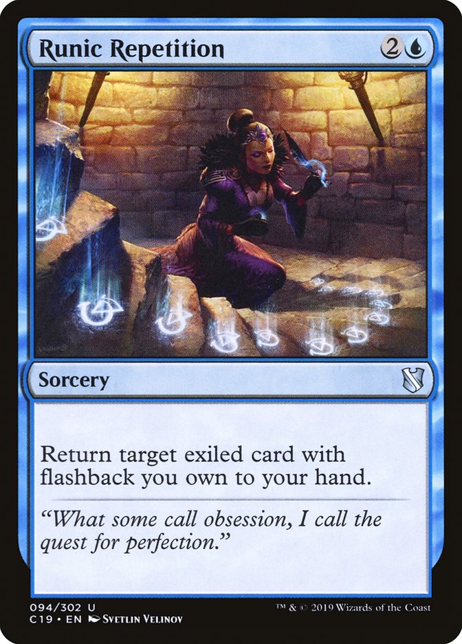 Runic Repetition [Commander 2019] | Gear Gaming Bentonville