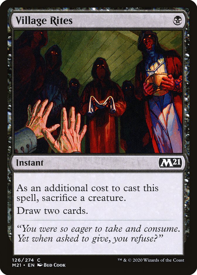 Village Rites [Core Set 2021] | Gear Gaming Bentonville