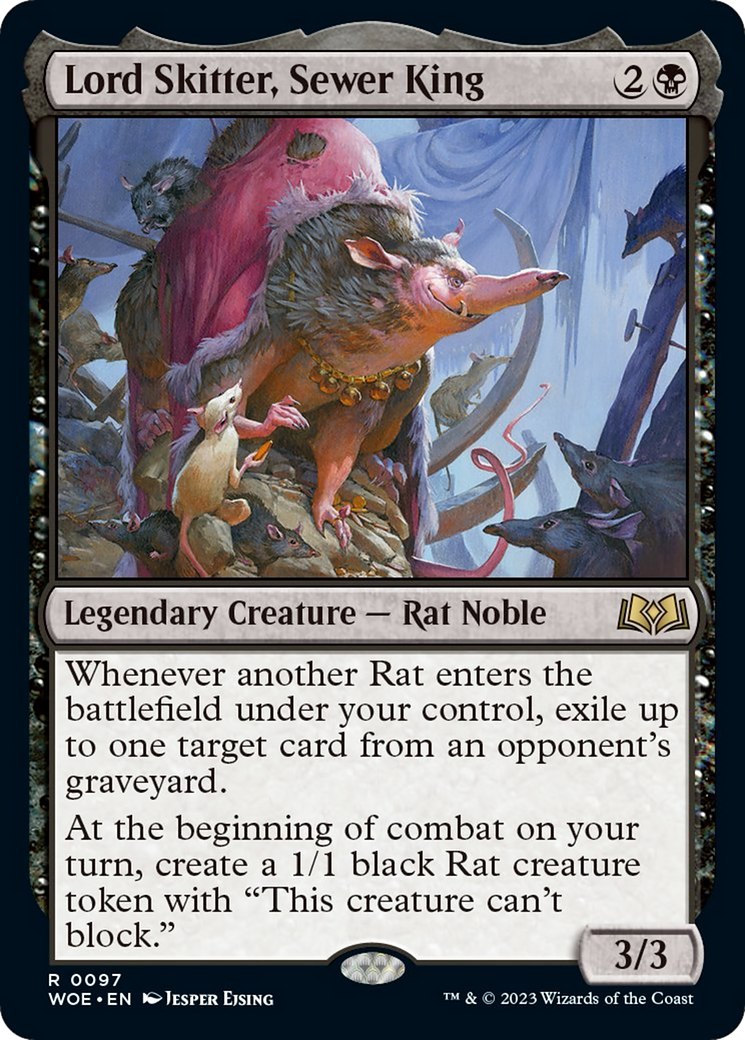 Lord Skitter, Sewer King [Wilds of Eldraine] | Gear Gaming Bentonville