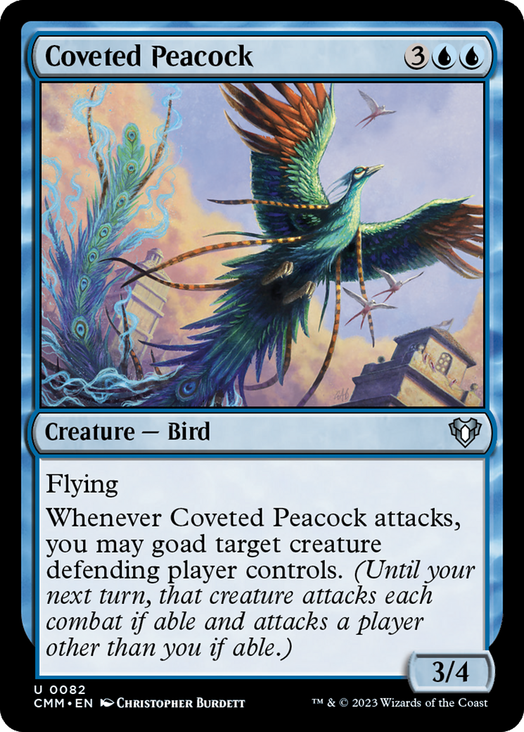 Coveted Peacock [Commander Masters] | Gear Gaming Bentonville