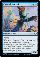 Coveted Peacock [Commander Masters] | Gear Gaming Bentonville