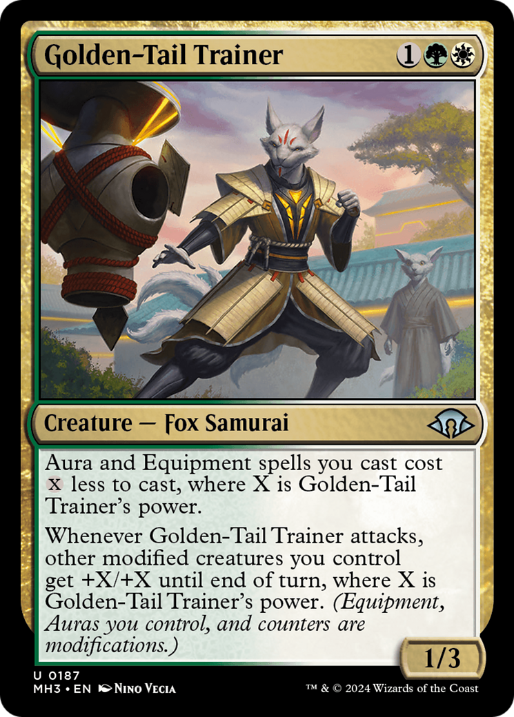 Golden-Tail Trainer [Modern Horizons 3] | Gear Gaming Bentonville