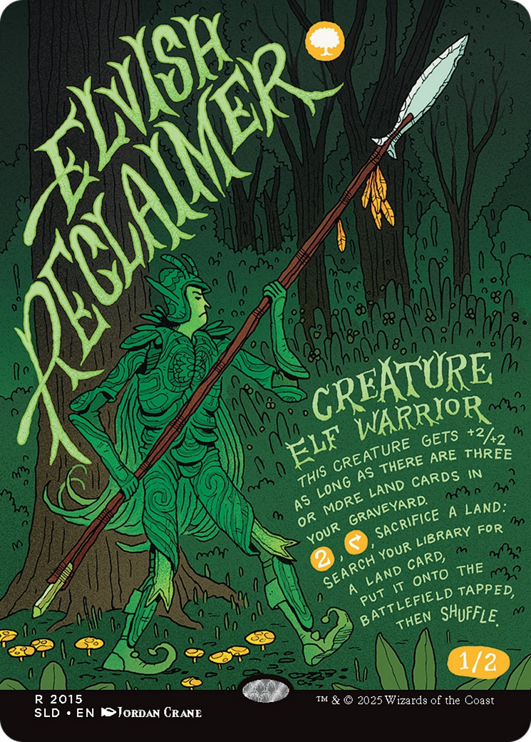 Elvish Reclaimer [Secret Lair Drop Series] | Gear Gaming Bentonville