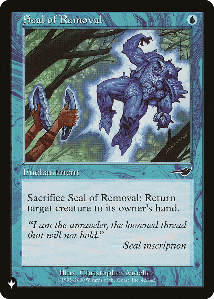 Seal of Removal [The List Reprints] | Gear Gaming Bentonville