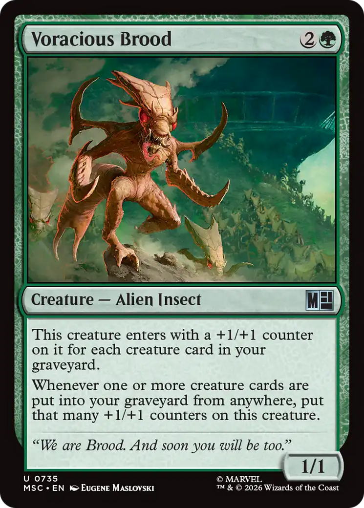 Voracious Brood [Marvel Super Heroes Commander] | Gear Gaming Bentonville