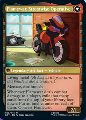 Flamewar, Brash Veteran // Flamewar, Streetwise Operative [Transformers] | Gear Gaming Bentonville