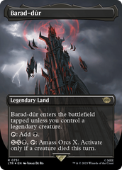 Barad-dur (0751) (Borderless) (Surge Foil) [The Lord of the Rings: Tales of Middle-Earth] | Gear Gaming Bentonville