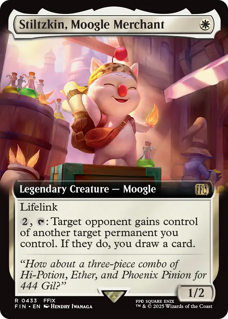 Stiltzkin, Moogle Merchant (Extended Art) [FINAL FANTASY] | Gear Gaming Bentonville