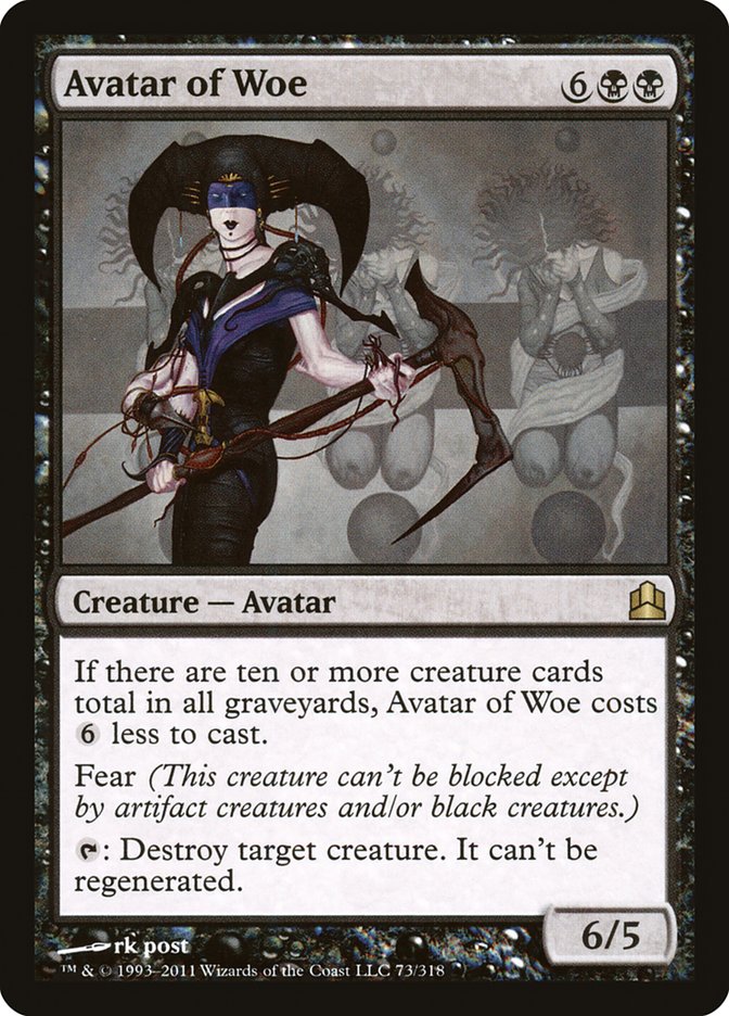 Avatar of Woe [Commander 2011] | Gear Gaming Bentonville