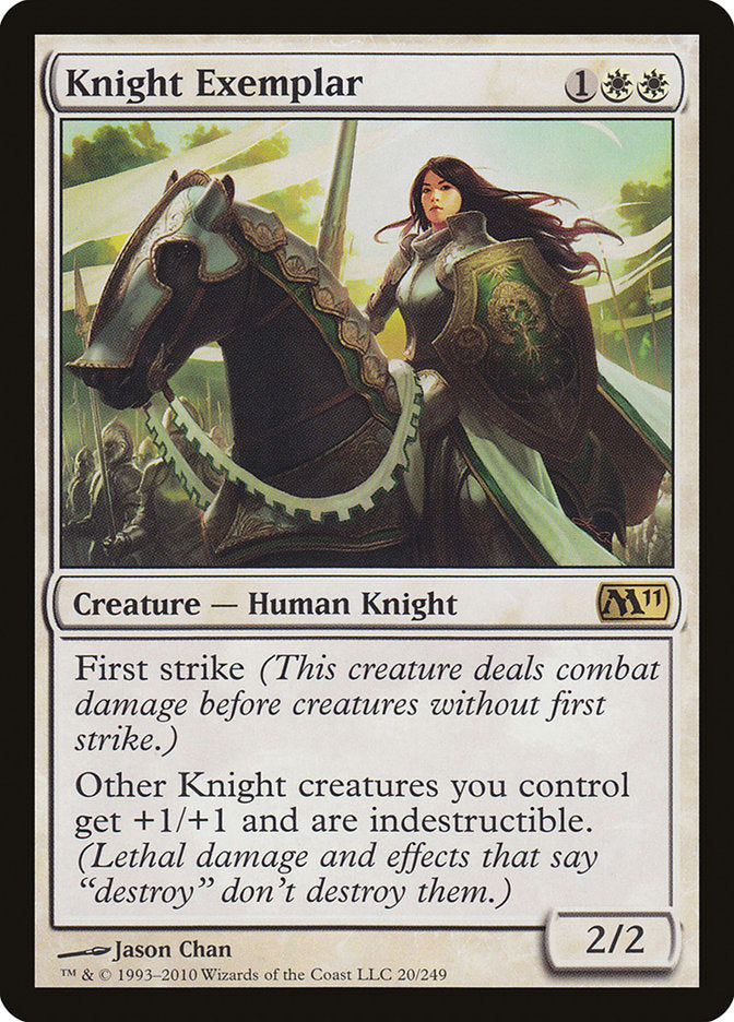 Knight Exemplar [Magic 2011] | Gear Gaming Bentonville