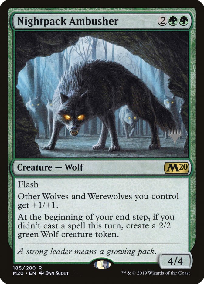 Nightpack Ambusher (Promo Pack) [Core Set 2020 Promos] | Gear Gaming Bentonville