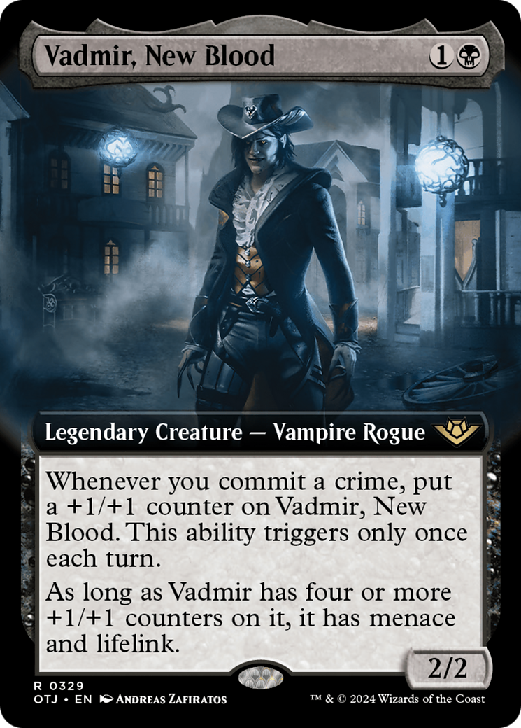 Vadmir, New Blood (Extended Art) [Outlaws of Thunder Junction] | Gear Gaming Bentonville