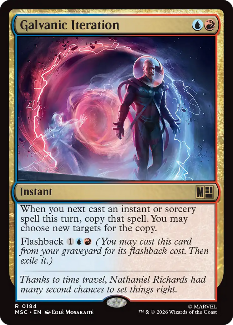 Galvanic Iteration (Surge Foil) [Marvel Super Heroes Commander] | Gear Gaming Bentonville