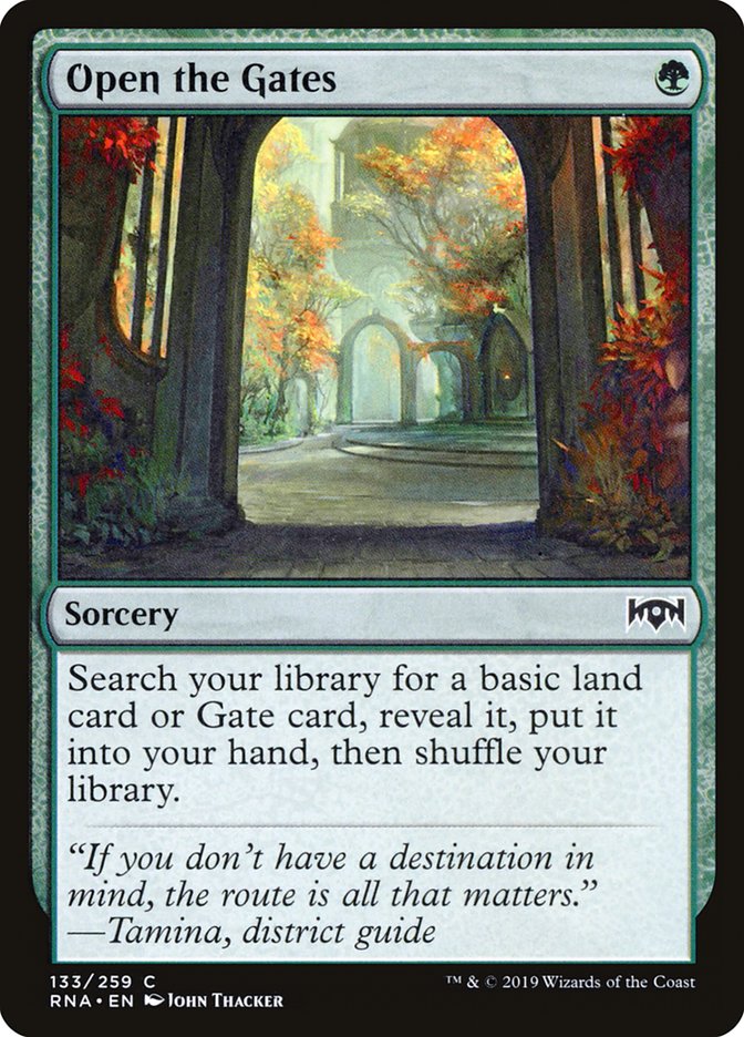 Open the Gates [Ravnica Allegiance] | Gear Gaming Bentonville