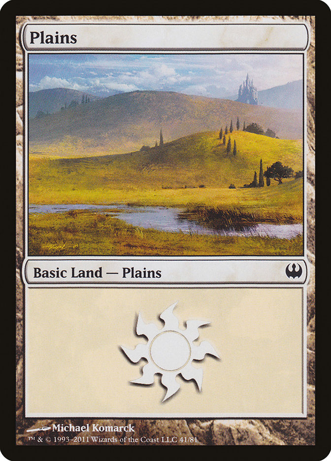 Plains (41) [Duel Decks: Knights vs. Dragons] | Gear Gaming Bentonville