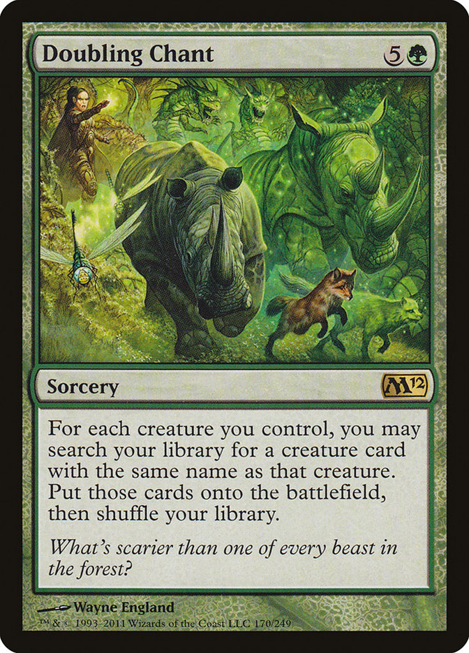 Doubling Chant [Magic 2012] | Gear Gaming Bentonville