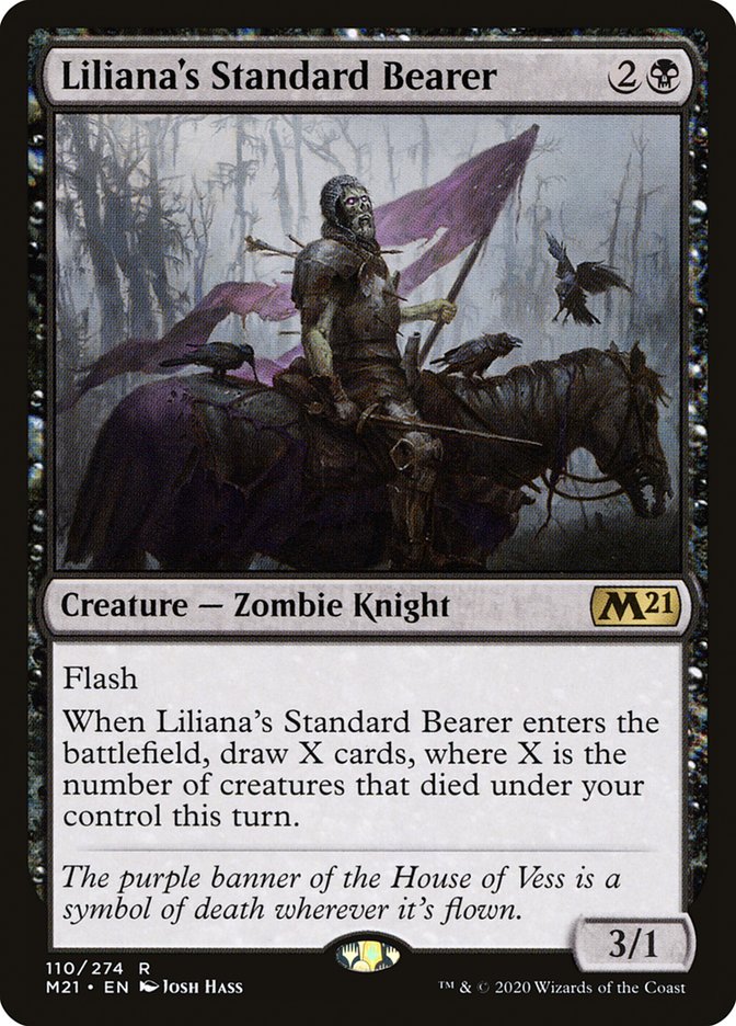 Liliana's Standard Bearer [Core Set 2021] | Gear Gaming Bentonville