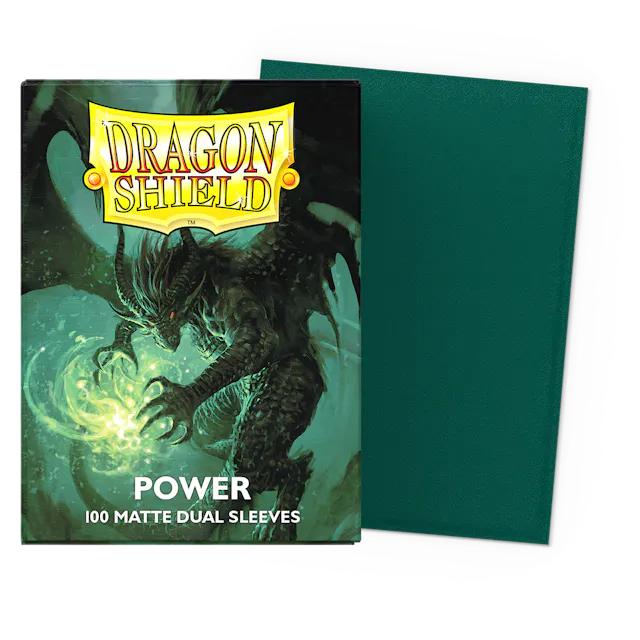 Dragon Shield 100CT Box Dual Matte Power | Gear Gaming Bentonville