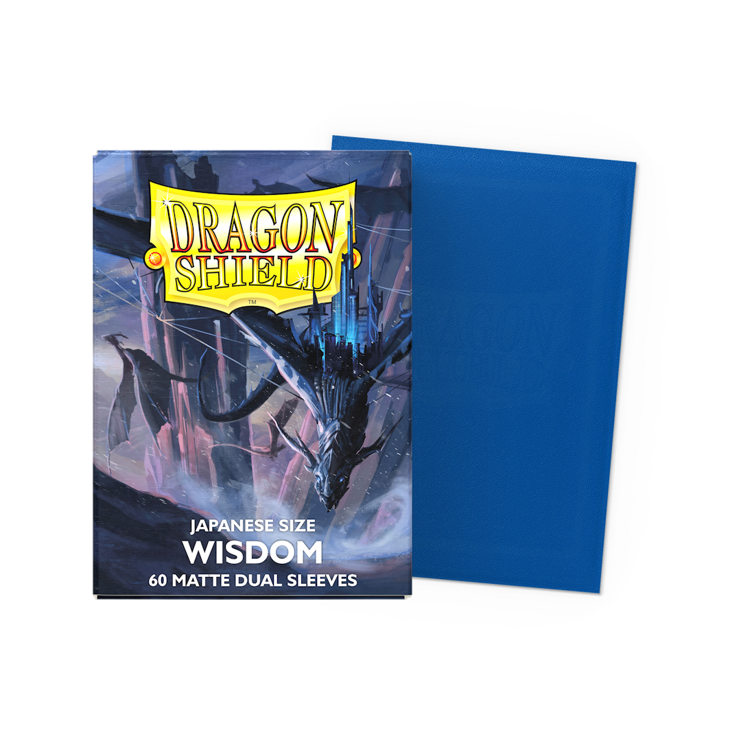 Dragon Shield Mini Dual Matte (60ct) Wisdom | Gear Gaming Bentonville