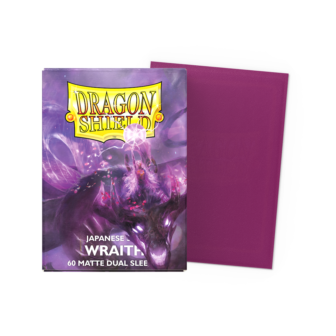 Dragon Shield Mini Dual Matte (60ct) Wraith | Gear Gaming Bentonville