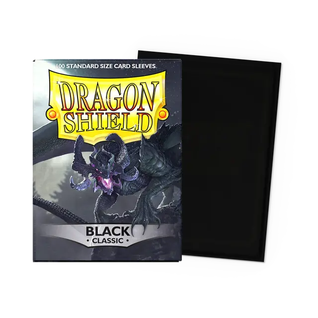 Dragon Shield 100CT - Classic: Black | Gear Gaming Bentonville