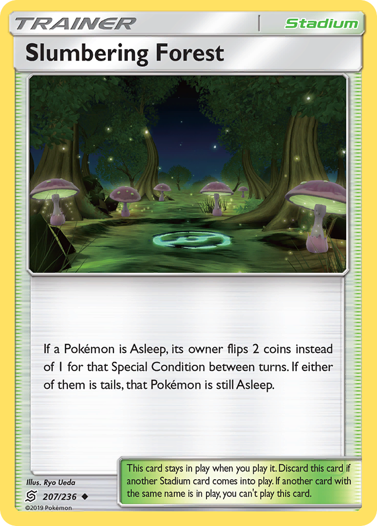 Slumbering Forest (207/236) [Sun & Moon: Unified Minds] | Gear Gaming Bentonville