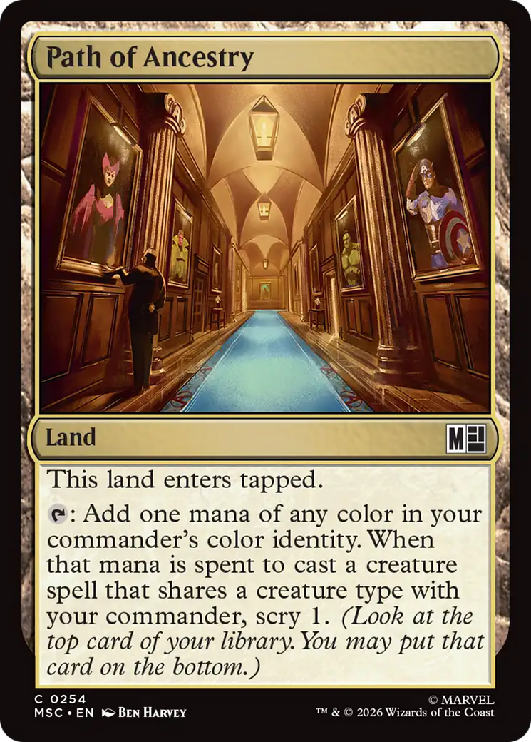 Path of Ancestry [Marvel Super Heroes Commander] | Gear Gaming Bentonville