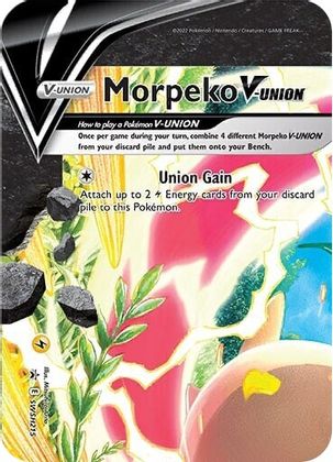 Morpeko V-UNION (SWSH215) [Sword & Shield: Black Star Promos] | Gear Gaming Bentonville