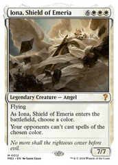 Iona, Shield of Emeria (White Border) [Mystery Booster 2] | Gear Gaming Bentonville