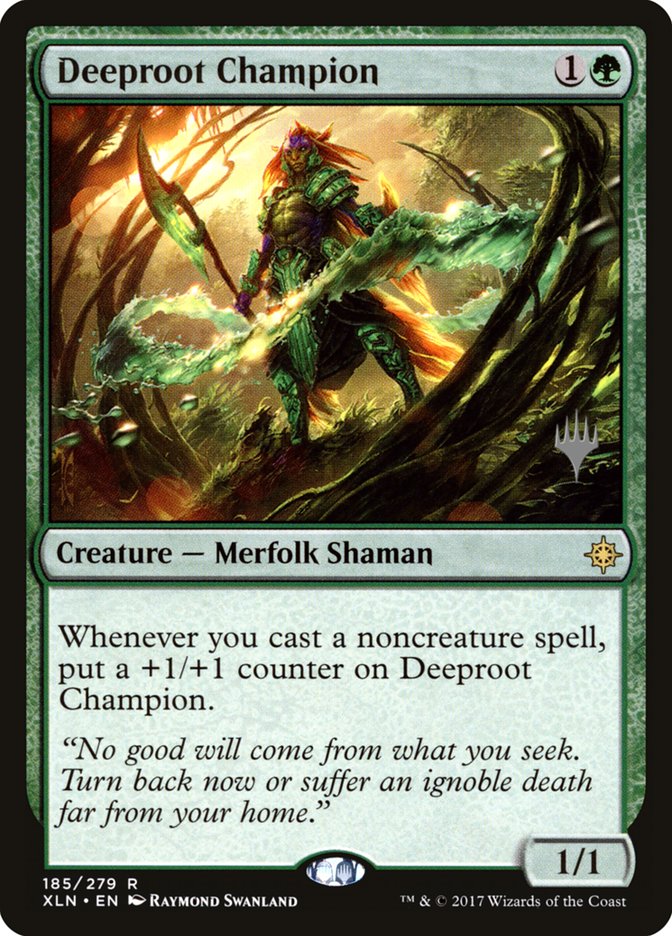 Deeproot Champion (Promo Pack) [Ixalan Promos] | Gear Gaming Bentonville