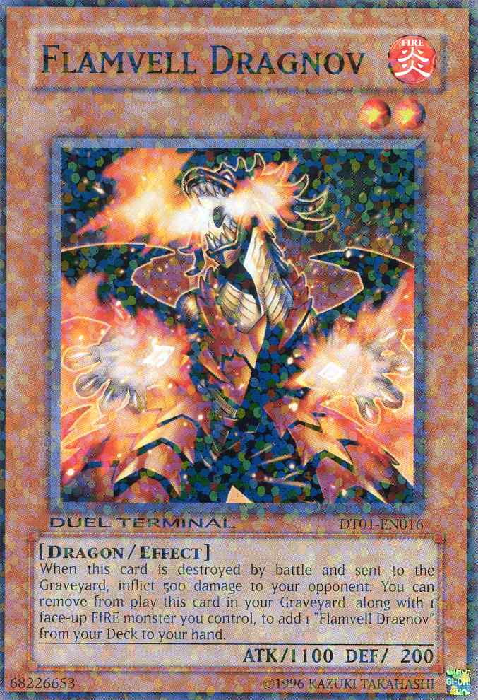 Flamvell Dragnov [DT01-EN016] Super Rare | Gear Gaming Bentonville