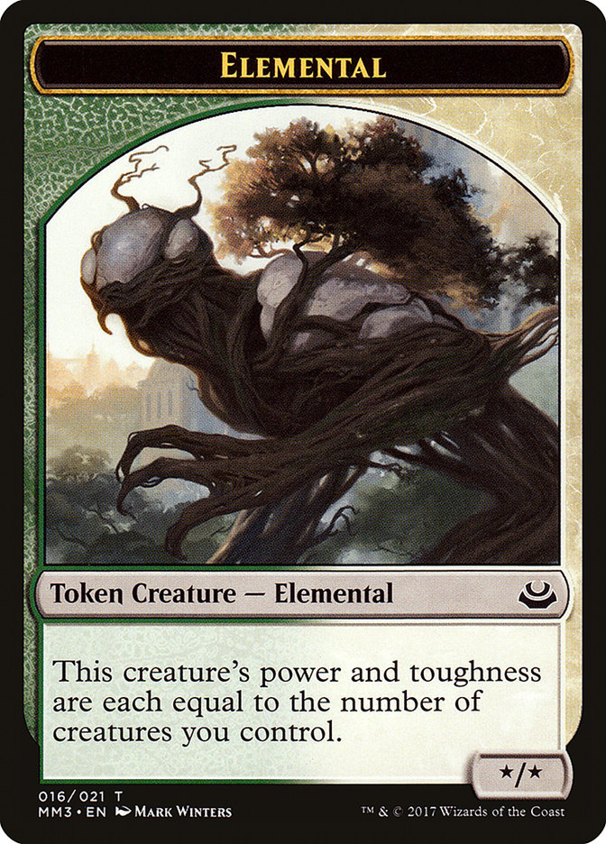 Elemental Token [Modern Masters 2017 Tokens] | Gear Gaming Bentonville