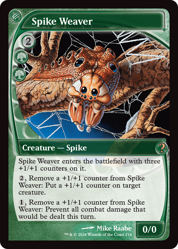 Spike Weaver (Future Sight) [Mystery Booster 2] | Gear Gaming Bentonville