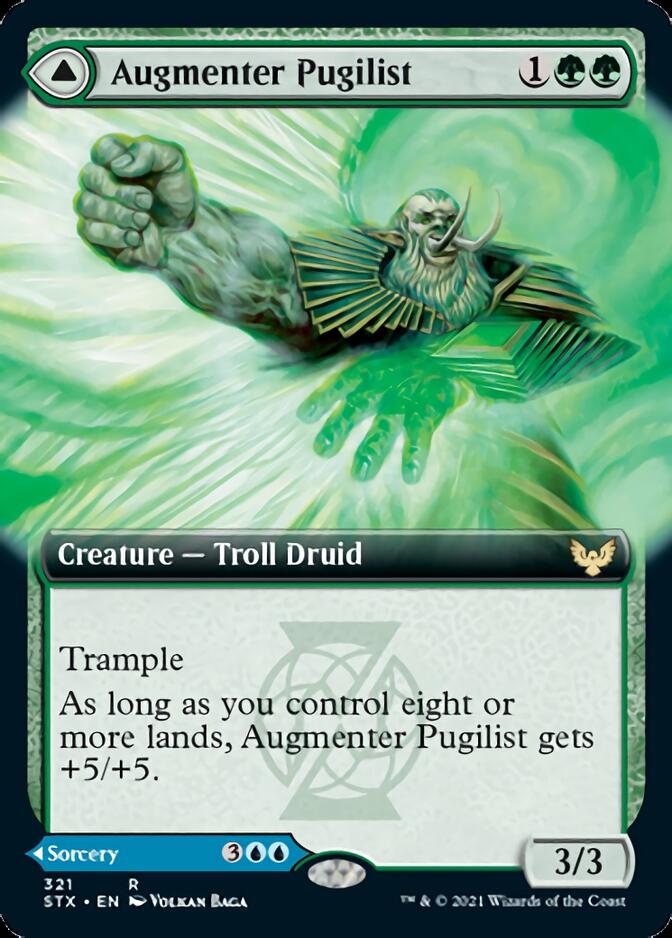 Augmenter Pugilist // Echoing Equation (Extended Art) [Strixhaven: School of Mages] | Gear Gaming Bentonville