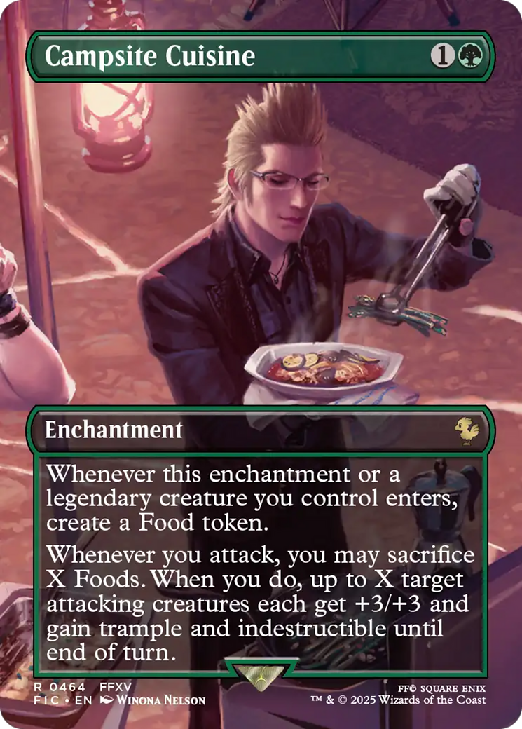 Campsite Cuisine (Borderless) [FINAL FANTASY Commander] | Gear Gaming Bentonville