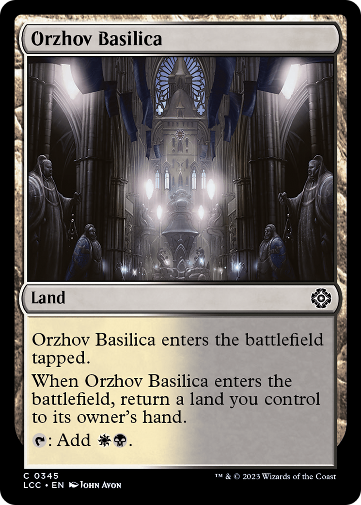 Orzhov Basilica [The Lost Caverns of Ixalan Commander] | Gear Gaming Bentonville