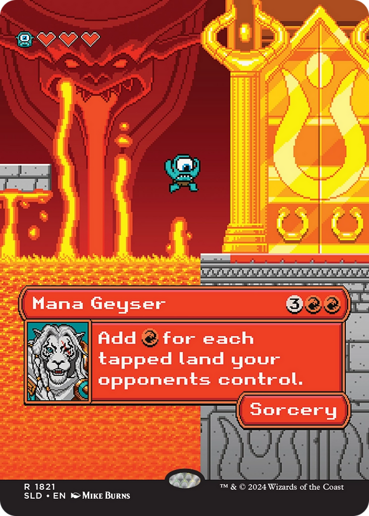 Mana Geyser [Secret Lair Drop Series] | Gear Gaming Bentonville
