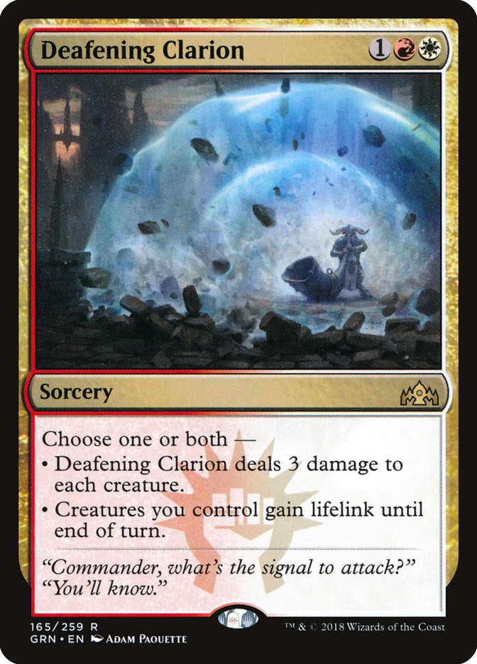 Deafening Clarion [Guilds of Ravnica] | Gear Gaming Bentonville