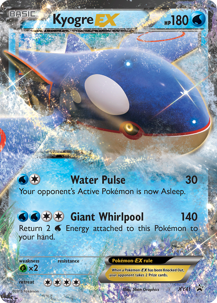 Kyogre EX (XY41) [XY: Black Star Promos] | Gear Gaming Bentonville