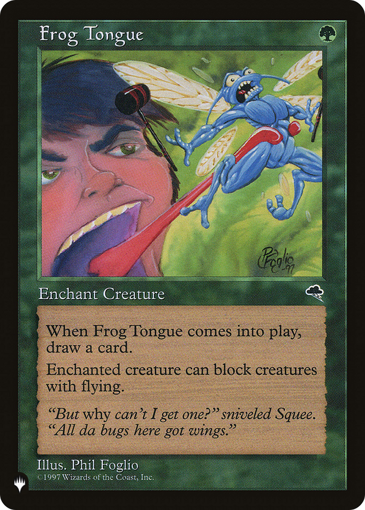 Frog Tongue [The List Reprints] | Gear Gaming Bentonville