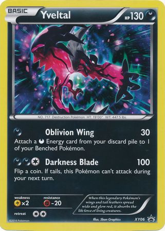 Yveltal (XY06) (Jumbo Card) [XY: Black Star Promos] | Gear Gaming Bentonville